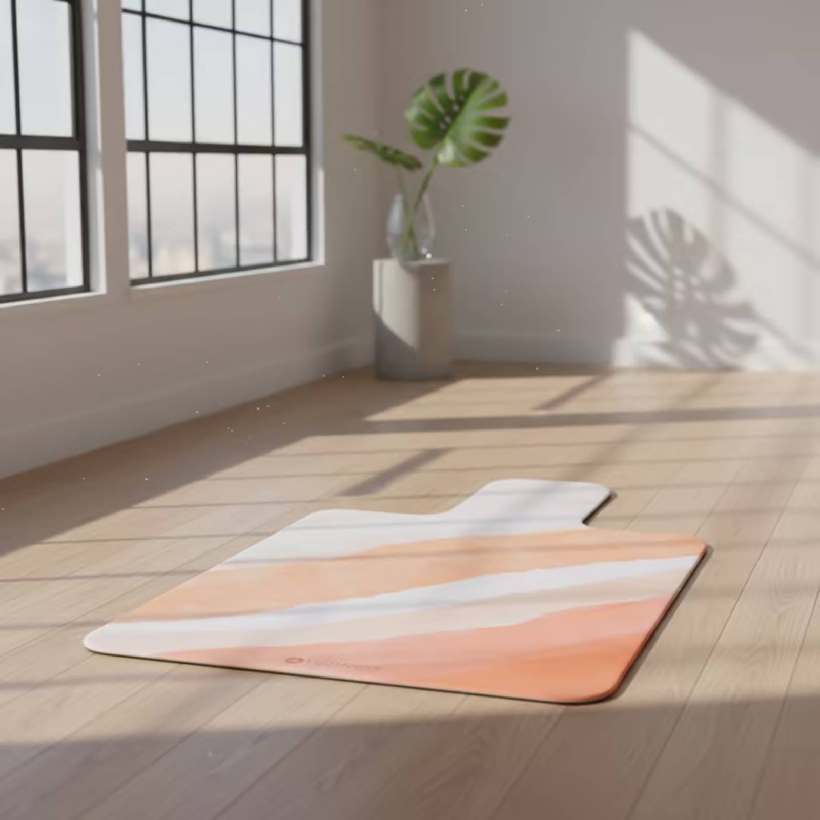 Pilates & Yoga Vertebrasana - Exercise Mat Suede Pilates Mat Non
