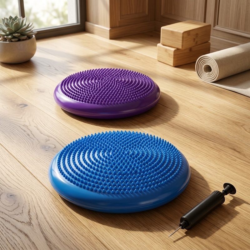 Exercise Disc Inflatable - Inflatable Balance Pad Yoga Massage Seat