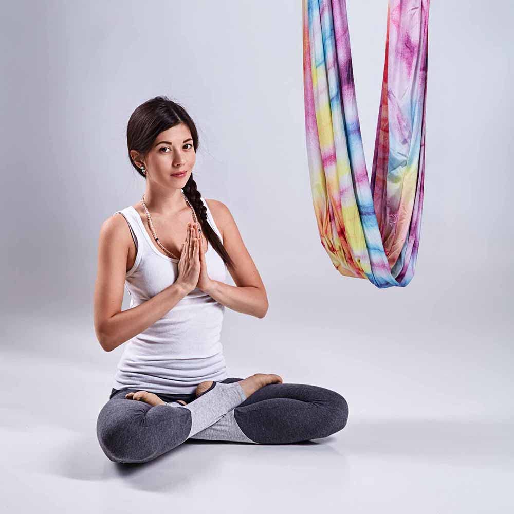 Aerial Silk Hammock - 9 Yards Aerial Silks Kit Colorful