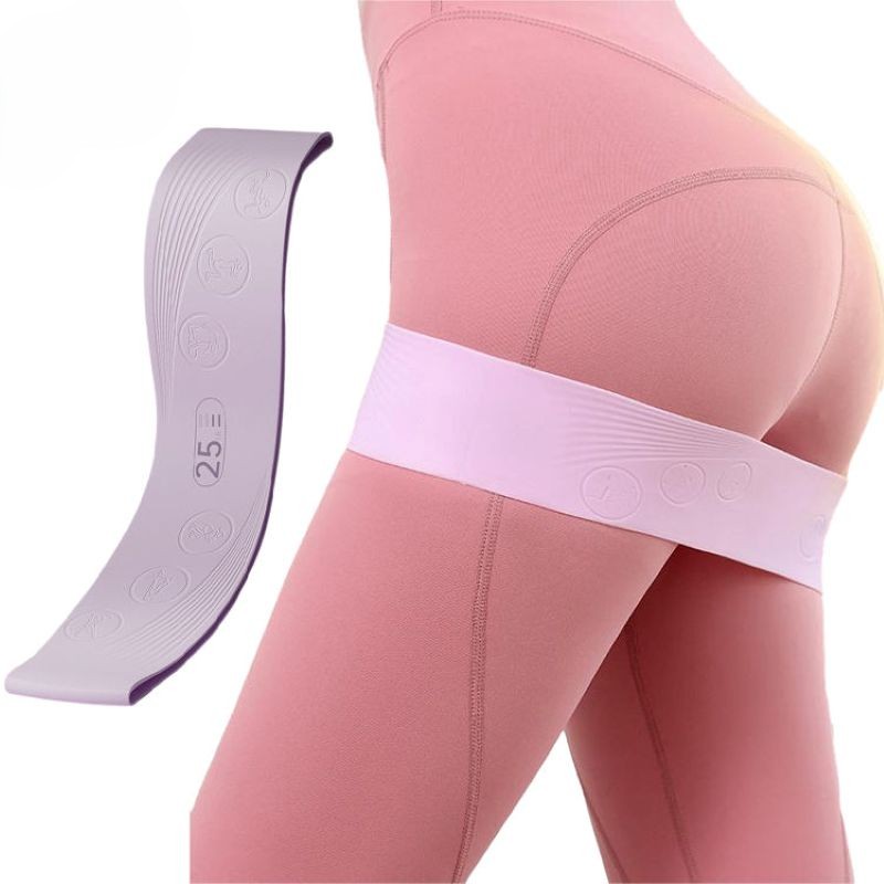 Silicone Hip Resistance Band 1 - Pilates Yoga Tone review and price