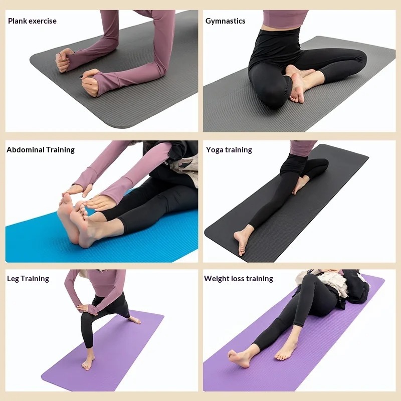 Extra Thick Non Slip Yoga Mat  - Pilates Yoga Home Workout review and price