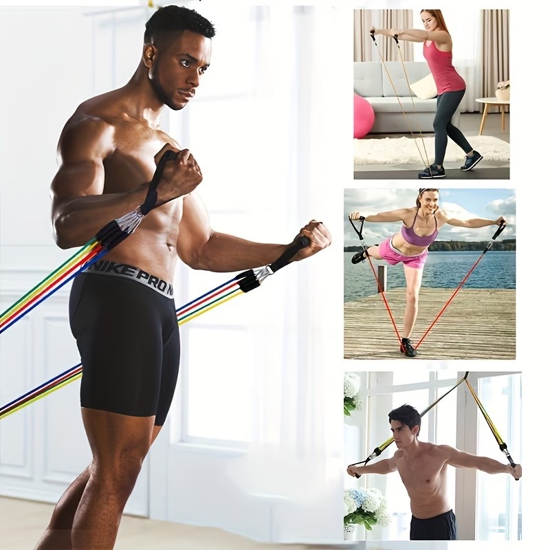 Resistance Band Set with Door  - Pilates Yoga Board review and price