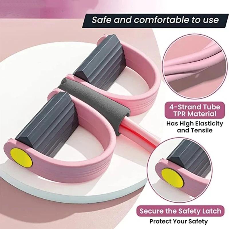 New 4-Tube Resistance Bands Yo - Pilates Yoga Board review and price