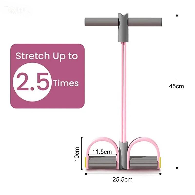 New 4-Tube Resistance Bands Yo - Pilates Yoga Board review and price