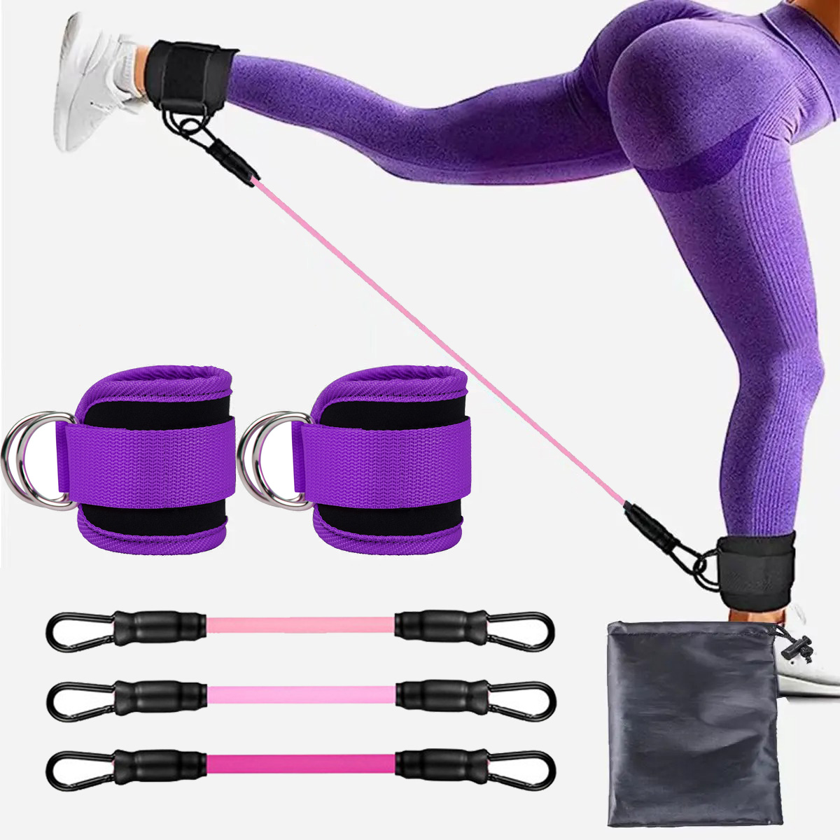 Resistance Bands With Ankle St - Pilates Ankle Strap review and price