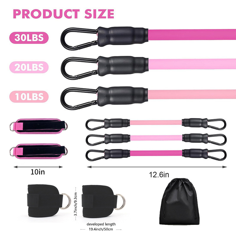 Resistance Bands With Ankle St - Pilates Ankle Strap review and price