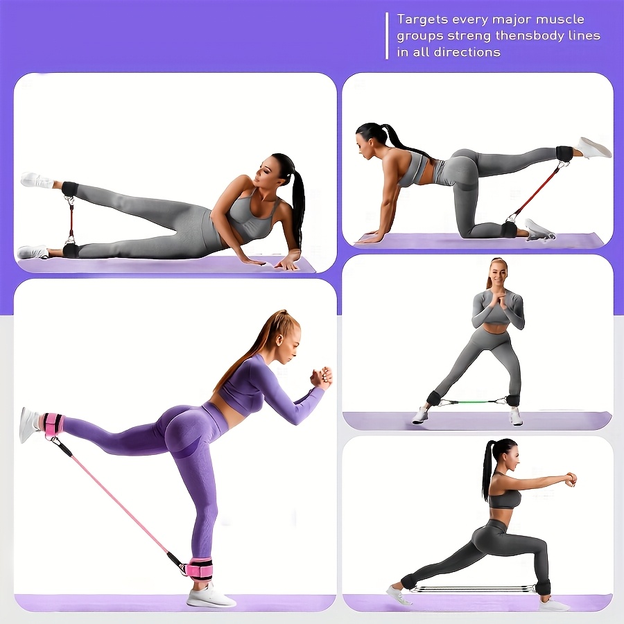 5Pcs Ankle Resistance Bands,An - Pilates Ankle Strap review and price