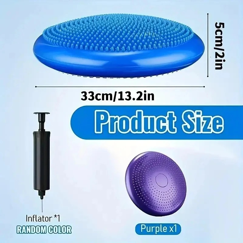 Inflatable Balance Pad Yoga Ma - Exercise Disc Inflatable review and price