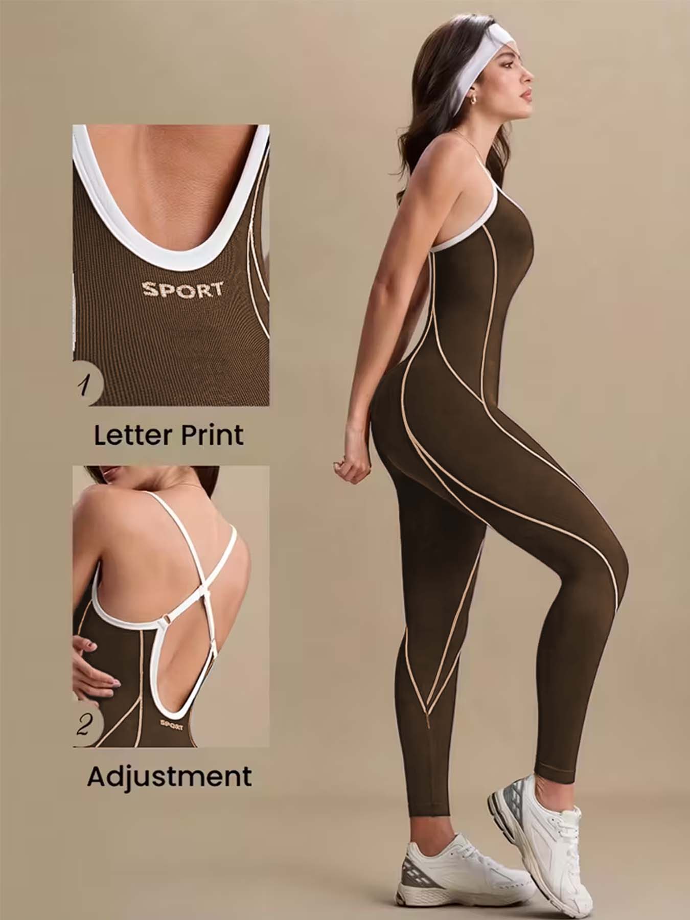 Women's Brown Tummy Control Yo - Pilates Ankle Strap review and price