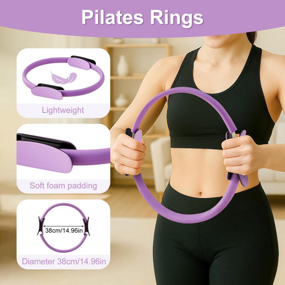 Women Yoga Fitness Ring Circle - Pilates Yoga Home Workout review and price