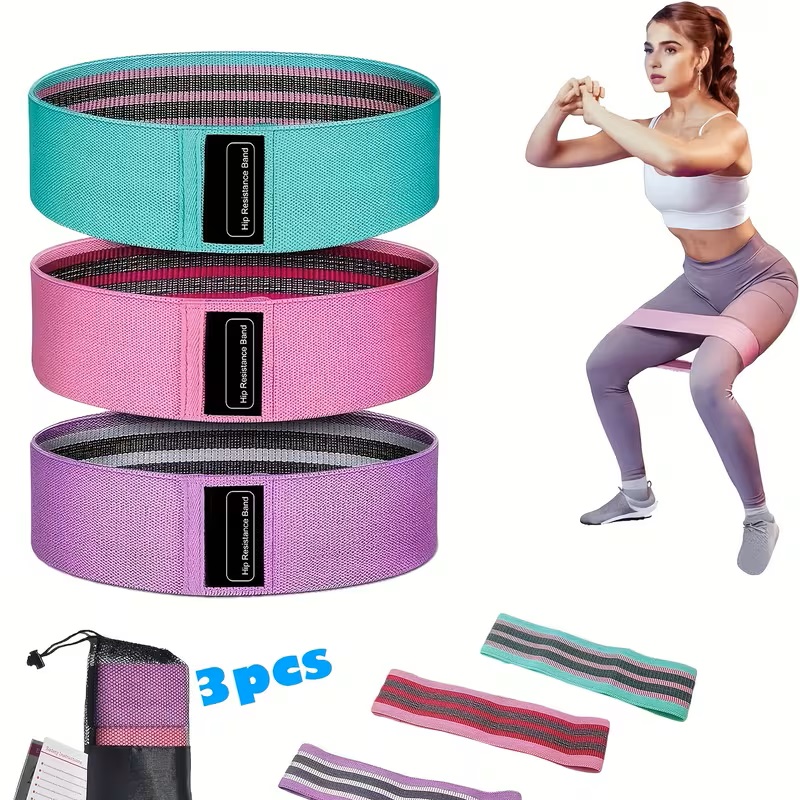 3pcs/1pc of Leg and Hip Resist - Pilates Yoga Home Workout review and price