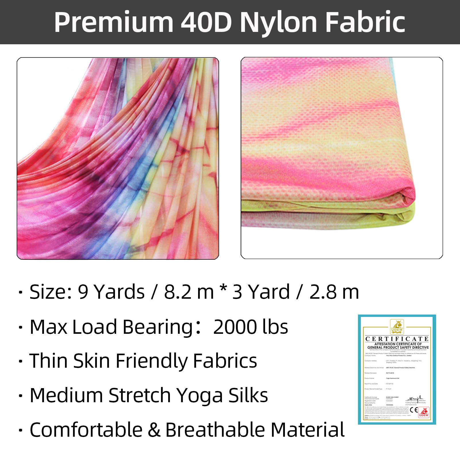 9 Yards Aerial Silks Kit Color - Aerial Silk Hammock review and price