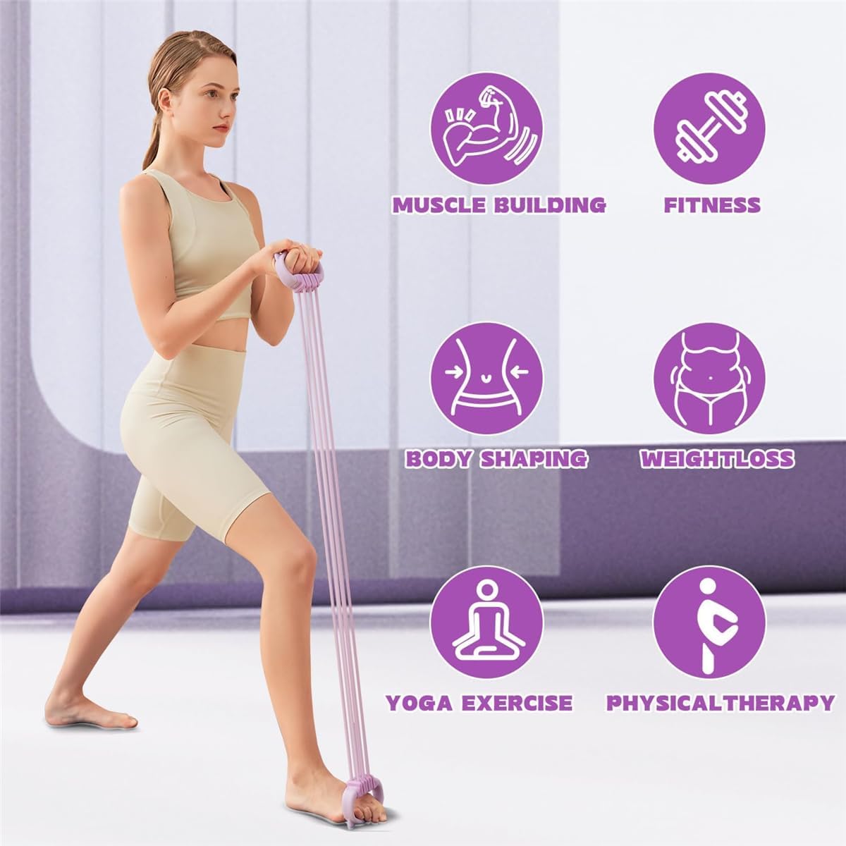 Figure 8 Resistance Bands for  - Pilates Yoga Tone review and price