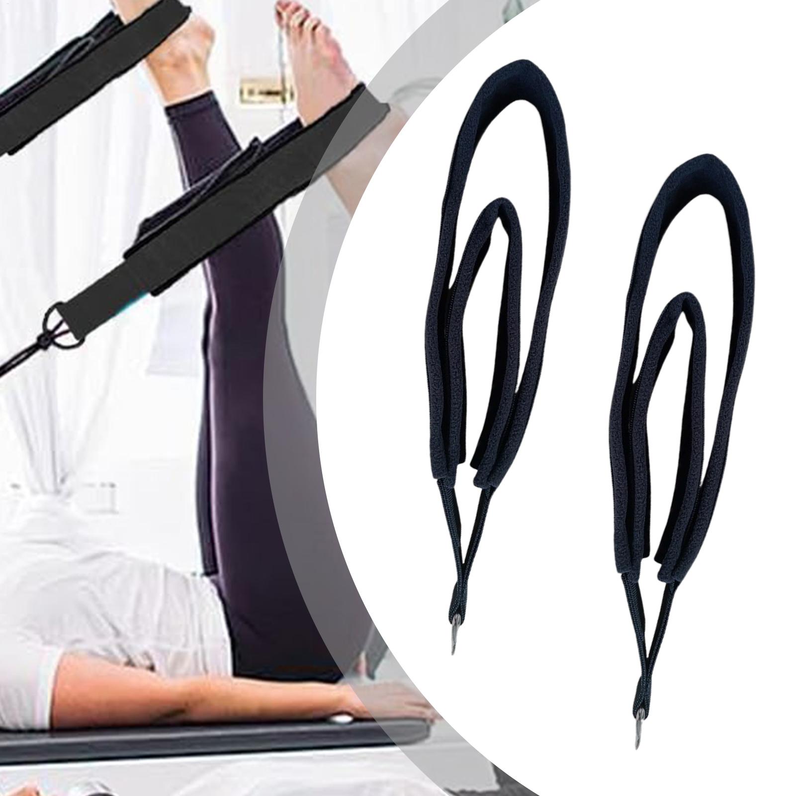 Double Ring Elastic Yoga Pilat - Pilates Ankle Strap review and price
