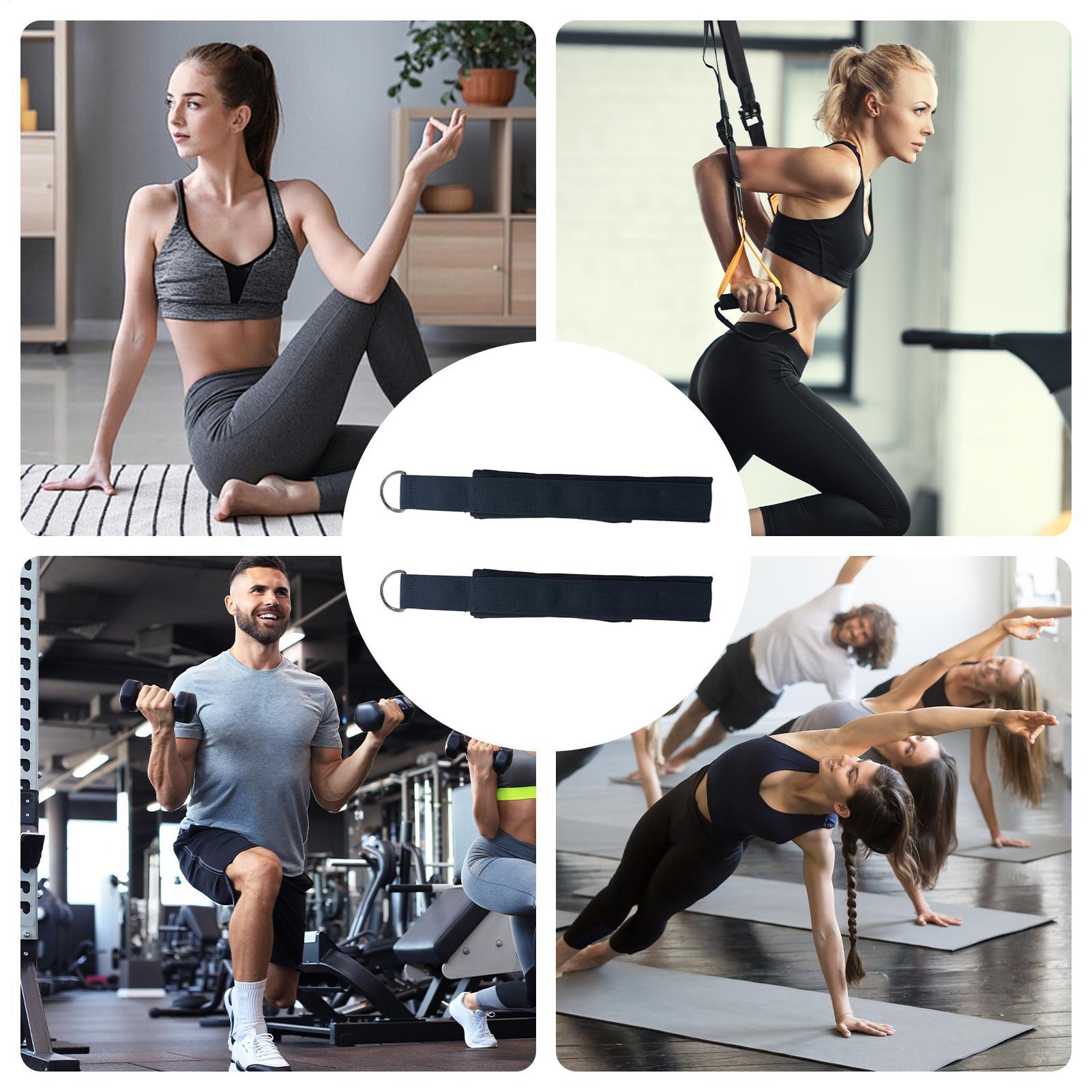 Double Ring Elastic Yoga Pilat - Pilates Ankle Strap review and price